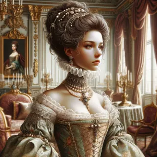 Portrait illustratif de la princesse de Clèves dans La princesse de Clèves de Madame de la Fayette
