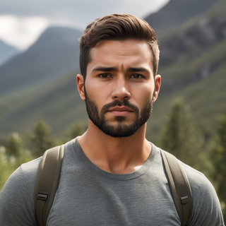 Portrait illustratif du personnage d'Émile dans le roman Tout le bleu du ciel de Mélissa Da Costa