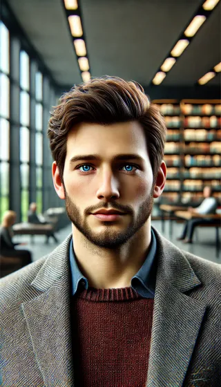 Portrait illustratif du personnage d'Izaak Meeka dans le roman The Perfect Match: I'm not your soulmate - tome 1 de Lyla Mars